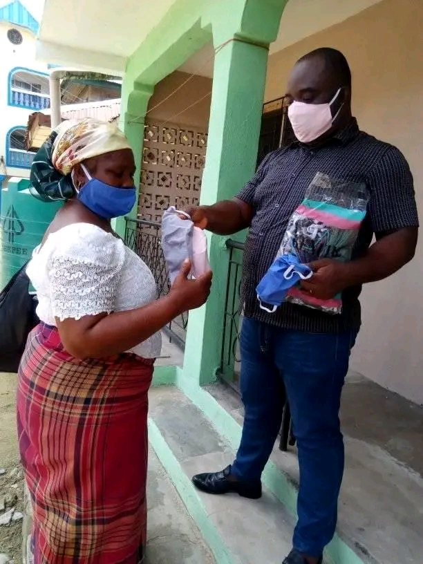 Covid-19 Relief packages and facemasks photo 13